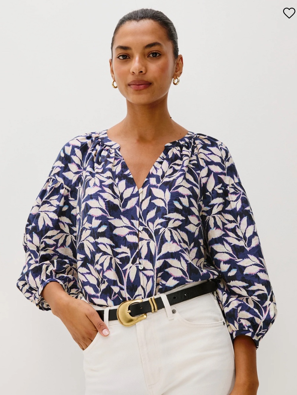 NWT Rails Vasia Top
Navy Vines